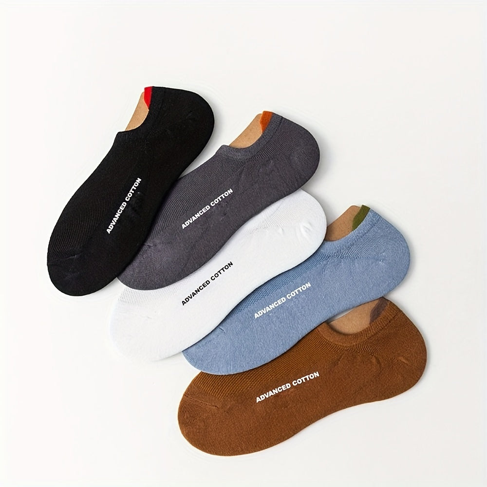 Comfortable Thin Breathable Invisible Socks | 5-Pairs