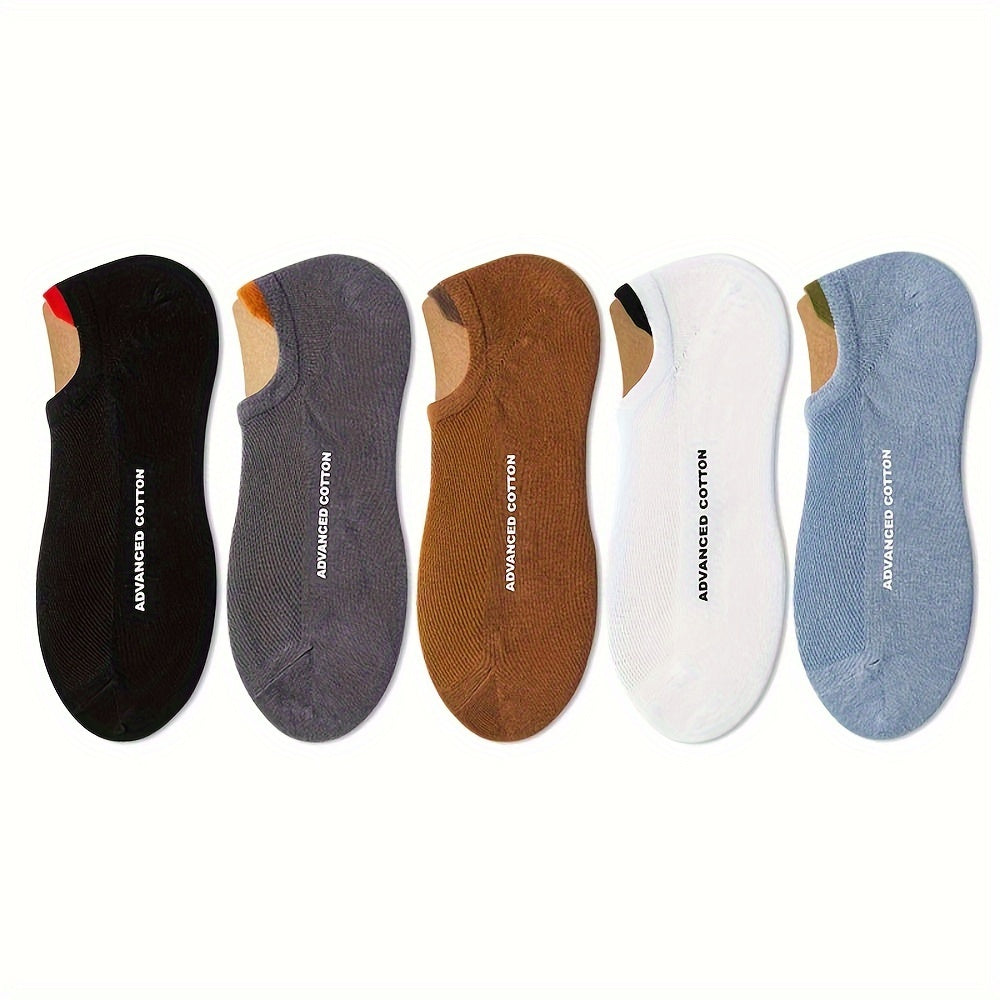 Comfortable Thin Breathable Invisible Socks | 5-Pairs