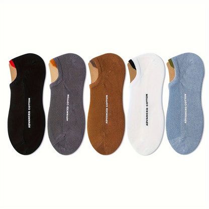 Comfortable Thin Breathable Invisible Socks | 5-Pairs