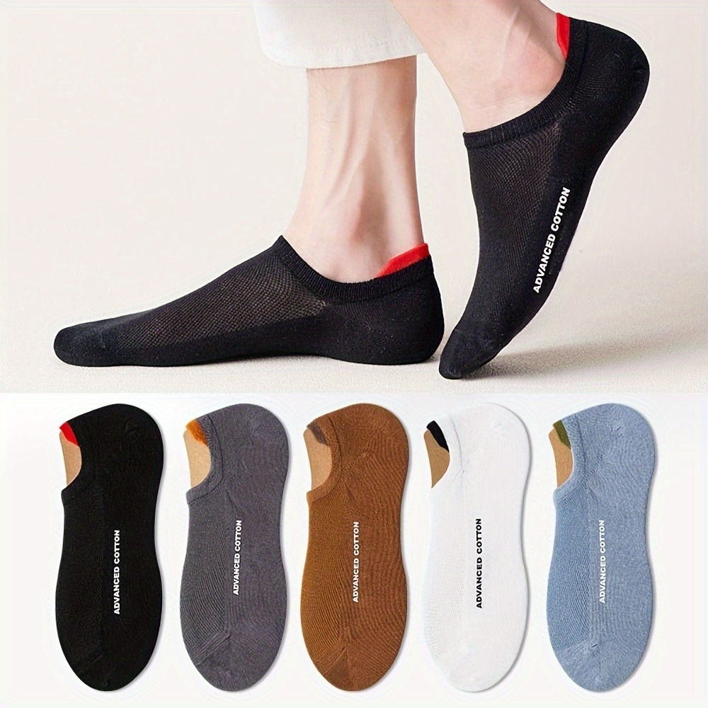 Comfortable Thin Breathable Invisible Socks | 5-Pairs