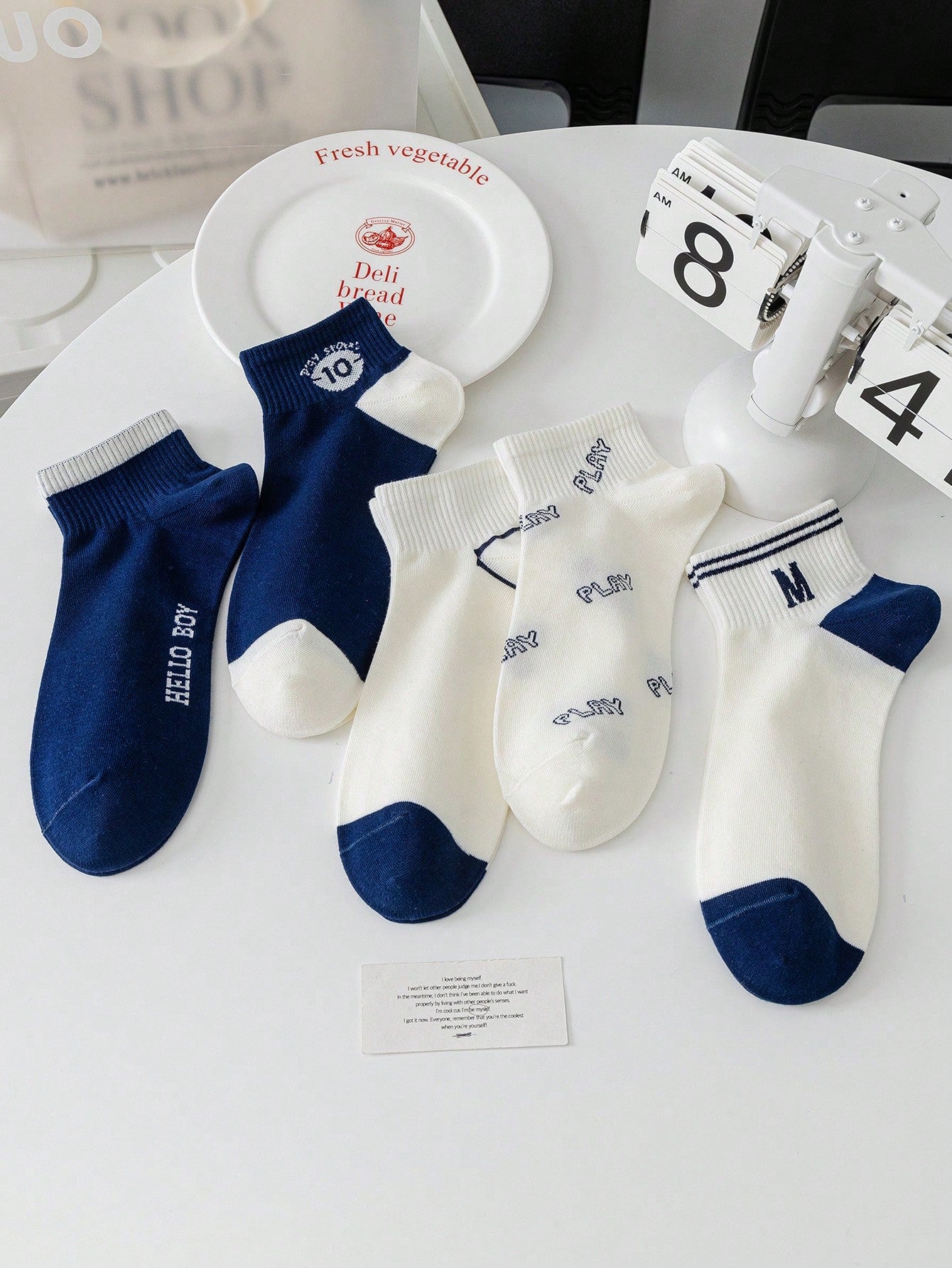 Play Edition Ankle Socks | 5-Pairs