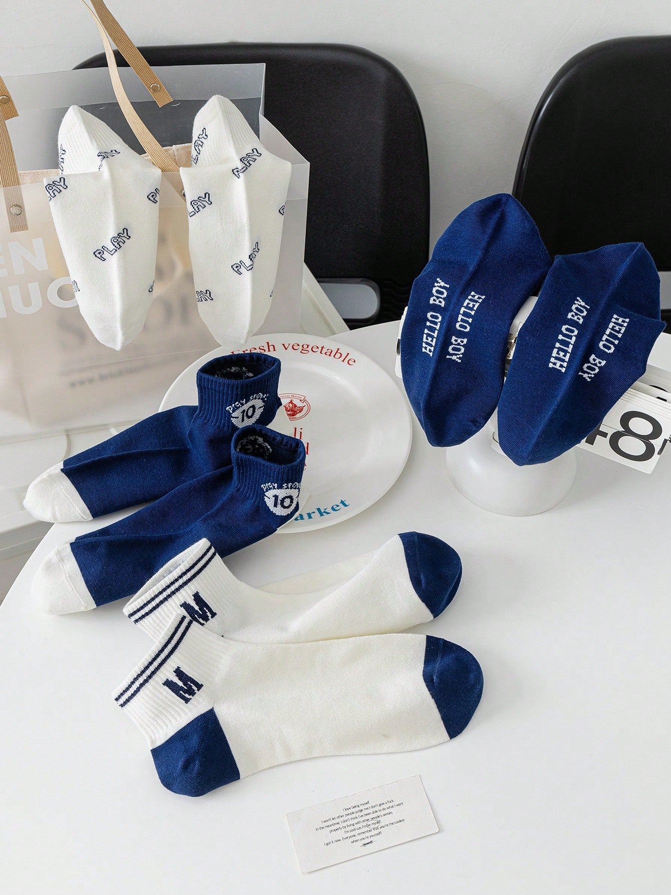 Play Edition Ankle Socks | 5-Pairs